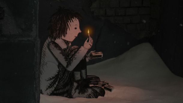 La petite marchande d'allumette 